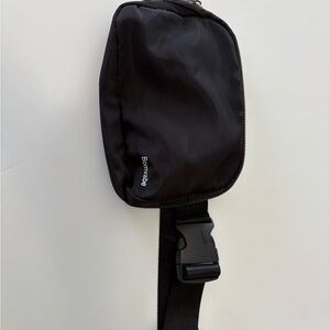 Black Fanny pack belt Bag